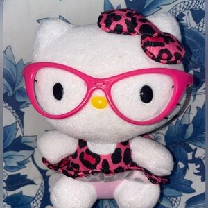 Hello Kitty TY plush with Glasses